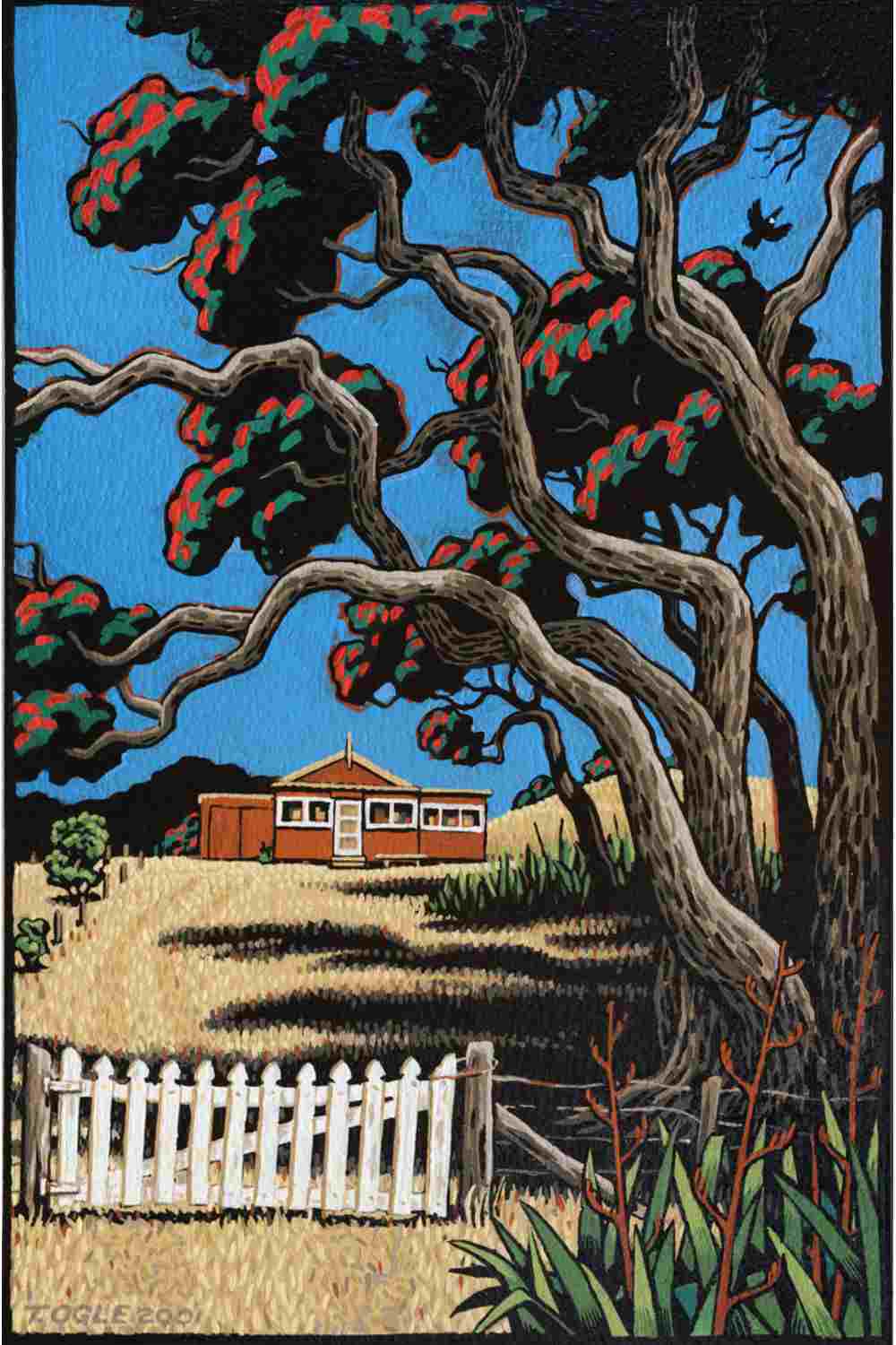 Tony Ogle | Back to the Baches | Art for Hire | Art for Sale