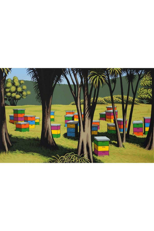 Tony Ogle | Bright Hives | Art for lease  Prints for Sale