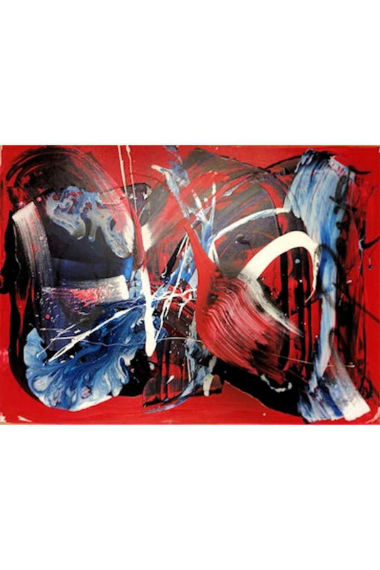 Cristina Popovici | Injected Blue | art for Sale | Art for hire