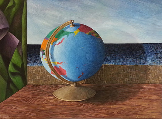 Still Life Globe on the Table