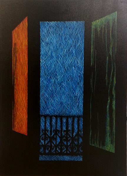 Window in Port Vendres - Thinking of Matisse 3/13