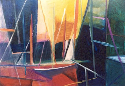 Abstract Boat 12