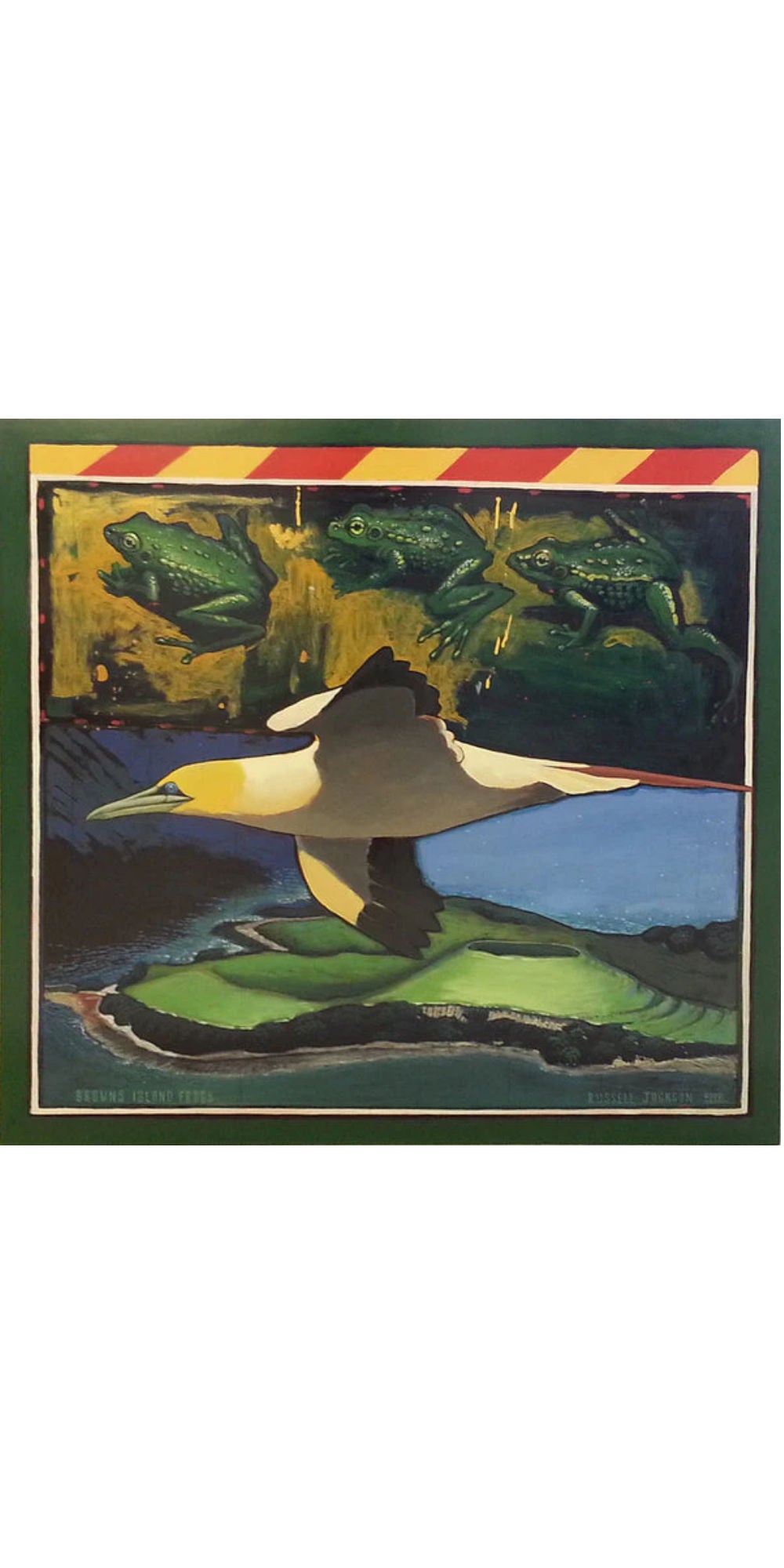 Russell Jackson | Browns Island Frogs | Art for Lease | Art for Sale