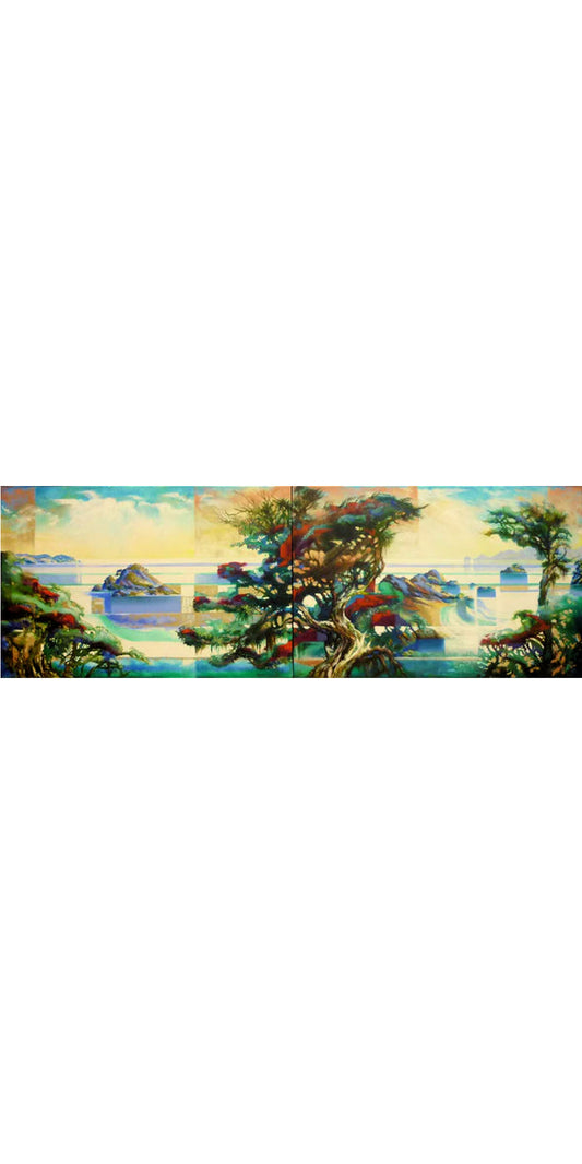 Harold Coop | Coastal Shimmer | Art for Sale | Art for Lease