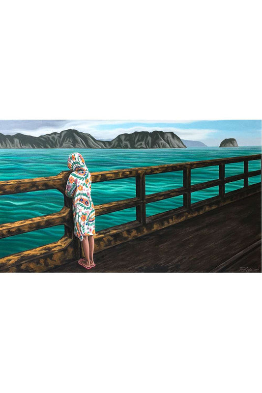 Tony Ogle | Down the Line Maggie at Tolaga Bay | Art for Sale | Art for Hire 
