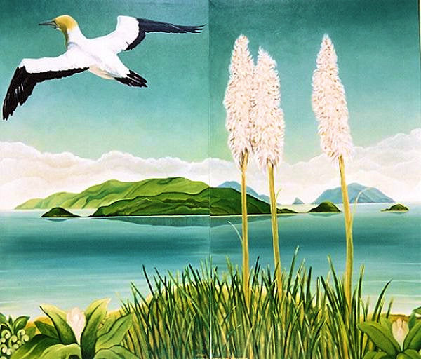 Gannet Island Diptych