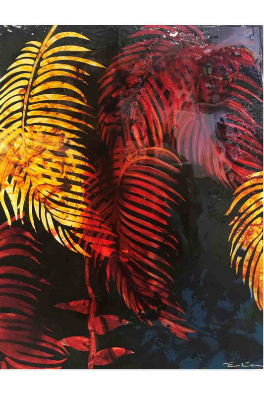 Robert Kerr | Leave 3 Red | Art for Sale | Art for Hire