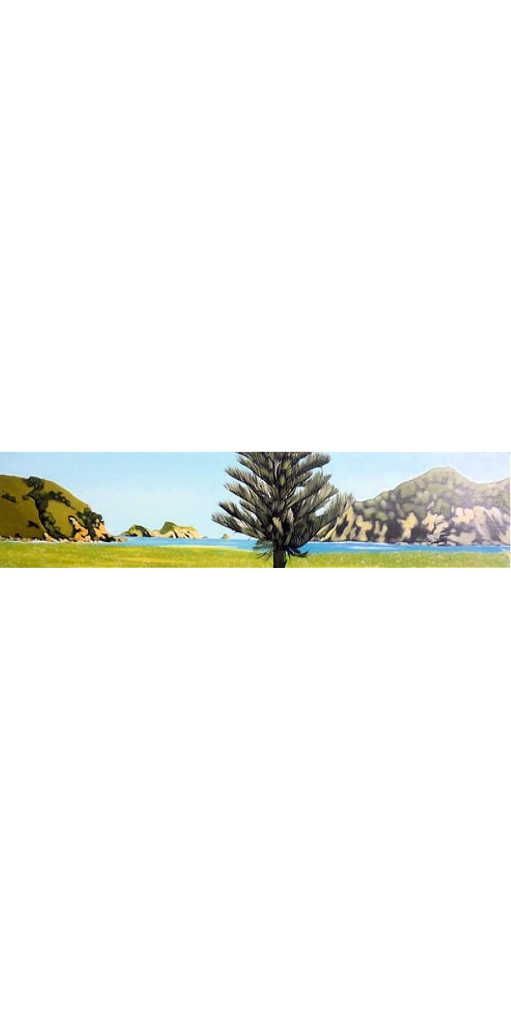 Kirsty Nixon | Matauri Bay Norflok Pine | Art for Hire | Art for Sale