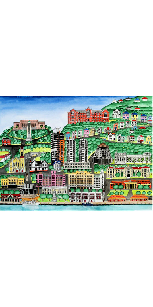 Sarah Platt | My Wellington | Art for Hire | Art for Sale