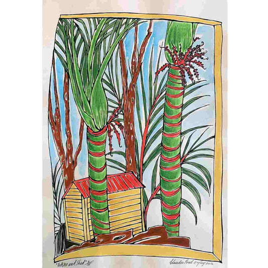 Nikau and Shed