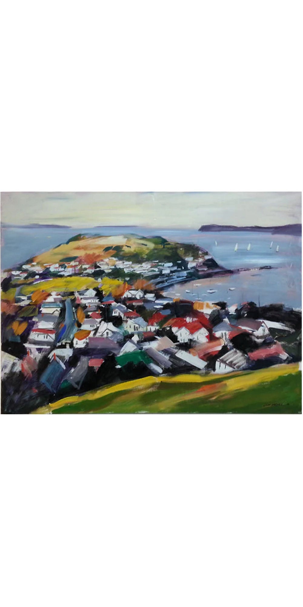 John Horner | North Head from Mt Victoria | Art for Lease | Art for Sale
