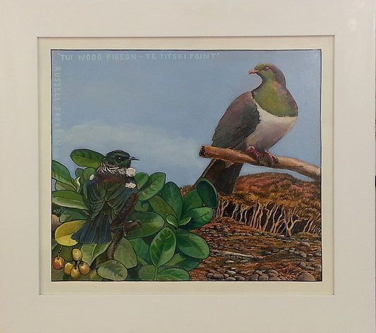 Tui Wood Pigeon Te Titoki Point