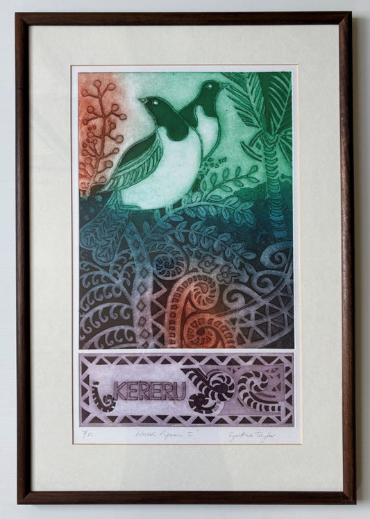Cynthia Taylor | Wood Pigeon 1 | Etching \ Limited Edition
