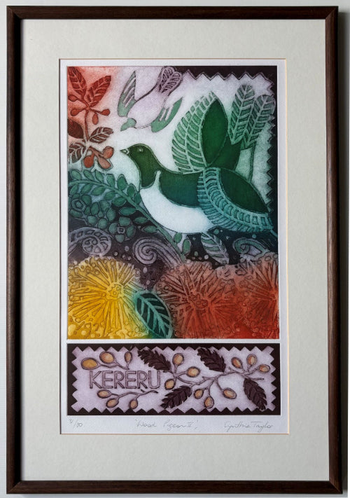 Cynthia Taylor | Wood Pigeon 2 | Etching | Limited Edition
