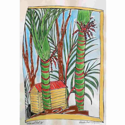 Nikau and Shed
