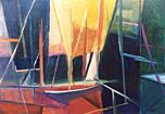 Abstract Boat by Merthyr Ruxton
