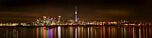 Auckland City at Night by Lucy G