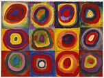 Squares with Concentric Cricles by Wassily Kandinsky