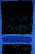 Green on Blue by Mark Rothko