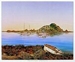 Island Bay Cray Pots by Lawrence Leitch