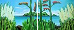Islands Diptych by Lynne McLeod