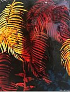 Leaves 3 Red by Robert Kerr