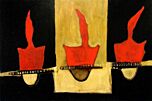 Three Candles Two by Paul Vincent