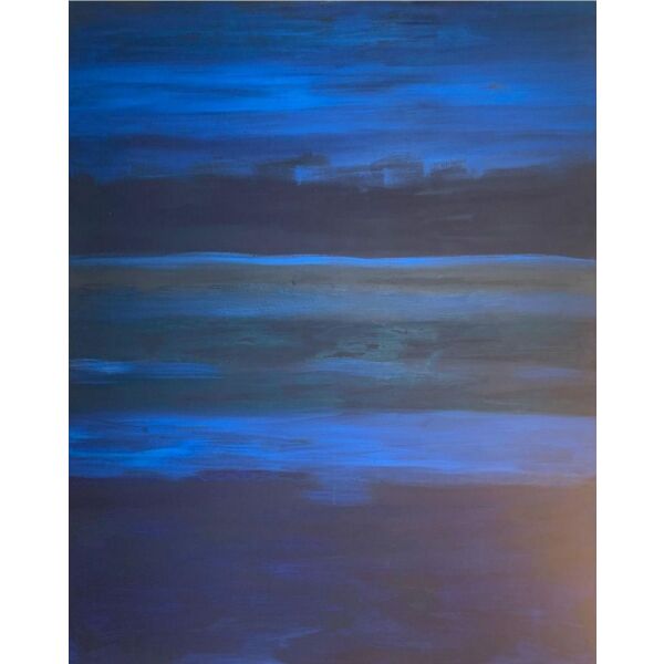 Blue & Bronze by S J Smith