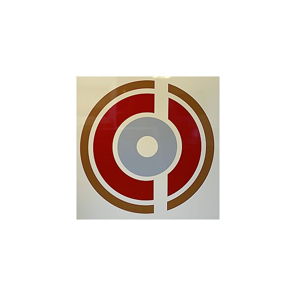 Taupe Circle and Cord by Andrew Duncan 